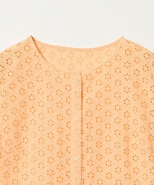 BEAUTY&YOUTH UNITED ARROWS / ビューティー&ユース ユナイテッドアローズ シャツ・ブラウス | エンブロイダリー ペプラム ノースリーブ チュニック ウォッシャブル | 詳細21
