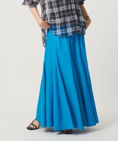 BEAUTY&YOUTH UNITED ARROWS / ビューティー&ユース ユナイテッドアローズ ロング・マキシ丈スカート | 【WEB限定】麻ブレンド フレアロングスカート ウォッシャブル