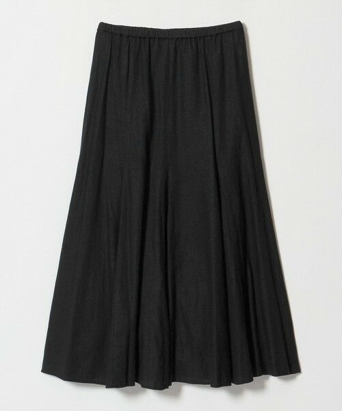 BEAUTY&YOUTH UNITED ARROWS / ビューティー&ユース ユナイテッドアローズ ロング・マキシ丈スカート | 【WEB限定】麻ブレンド フレアロングスカート ウォッシャブル | 詳細6