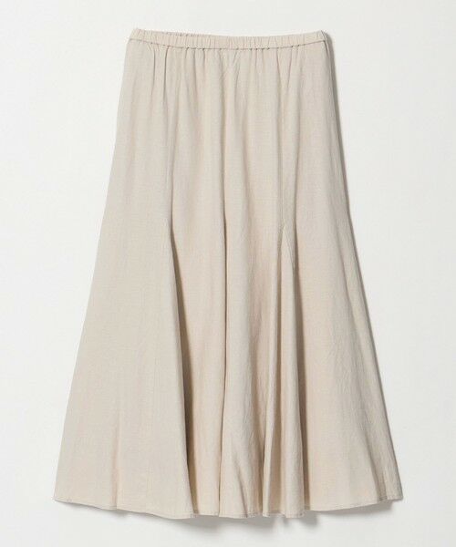 BEAUTY&YOUTH UNITED ARROWS / ビューティー&ユース ユナイテッドアローズ ロング・マキシ丈スカート | 【WEB限定】麻ブレンド フレアロングスカート ウォッシャブル | 詳細15