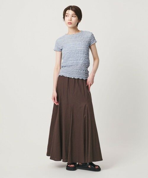 BEAUTY&YOUTH UNITED ARROWS / ビューティー&ユース ユナイテッドアローズ ロング・マキシ丈スカート | 【WEB限定】麻ブレンド フレアロングスカート ウォッシャブル | 詳細14