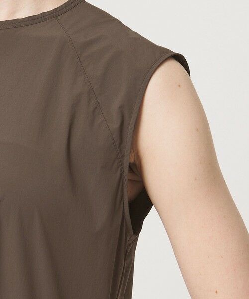 BEAUTY&YOUTH UNITED ARROWS / ビューティー&ユース ユナイテッドアローズ ロング・マキシ丈ワンピース | 360°MASTER ICE ノースリーブ ワンピース UVカット 接触冷感 防シワ はっ水 ウォッシャブル | 詳細13