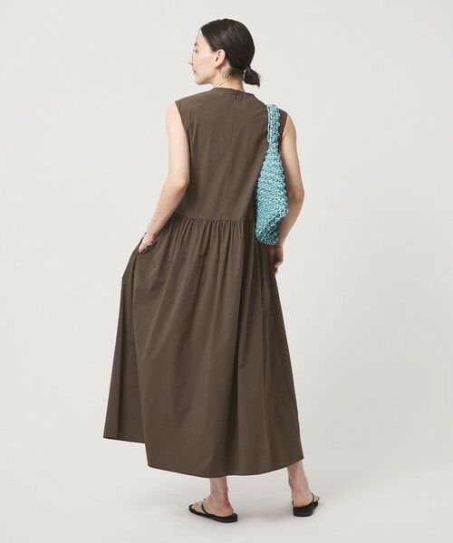 BEAUTY&YOUTH UNITED ARROWS / ビューティー&ユース ユナイテッドアローズ ロング・マキシ丈ワンピース | 360°MASTER ICE ノースリーブ ワンピース UVカット 接触冷感 防シワ はっ水 ウォッシャブル | 詳細8