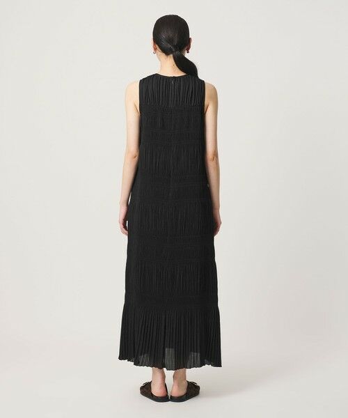 BEAUTY&YOUTH UNITED ARROWS / ビューティー&ユース ユナイテッドアローズ ミニ丈・ひざ丈ワンピース | プリーツ アメリカンスリーブ ワンピース ウォッシャブル | 詳細6