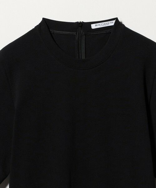 BEAUTY&YOUTH UNITED ARROWS / ビューティー&ユース ユナイテッドアローズ ロング・マキシ丈ワンピース | ドッキング ショートスリーブワンピース | 詳細1