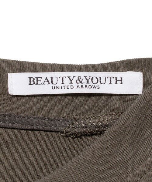 BEAUTY&YOUTH UNITED ARROWS / ビューティー&ユース ユナイテッドアローズ ロング・マキシ丈ワンピース | ドッキング ショートスリーブワンピース | 詳細17