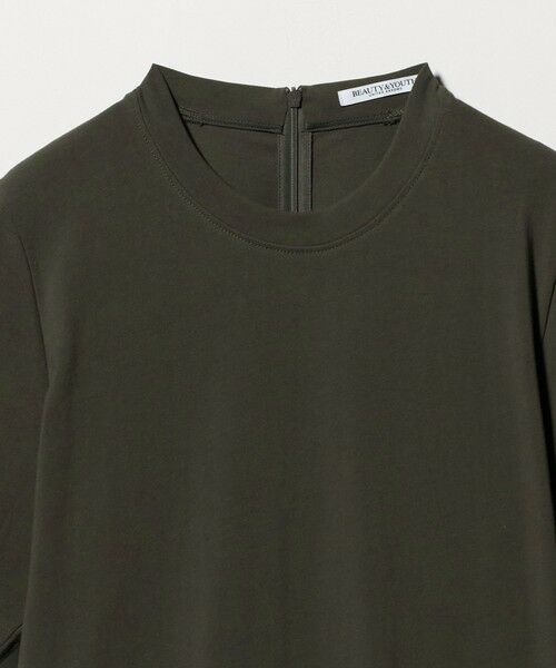 BEAUTY&YOUTH UNITED ARROWS / ビューティー&ユース ユナイテッドアローズ ロング・マキシ丈ワンピース | ドッキング ショートスリーブワンピース | 詳細4