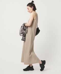 BEAUTY&YOUTH UNITED ARROWS / ビューティー&ユース ユナイテッドアローズ ロング・マキシ丈ワンピース | ポリエステル アメリカンスリーブ ワンピース