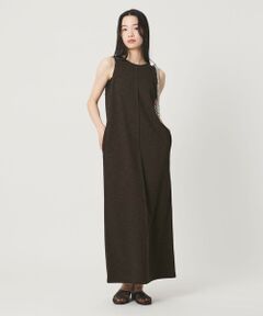 BEAUTY&YOUTH UNITED ARROWS / ビューティー&ユース ユナイテッドアローズ ロング・マキシ丈ワンピース | ポリエステル アメリカンスリーブ ワンピース