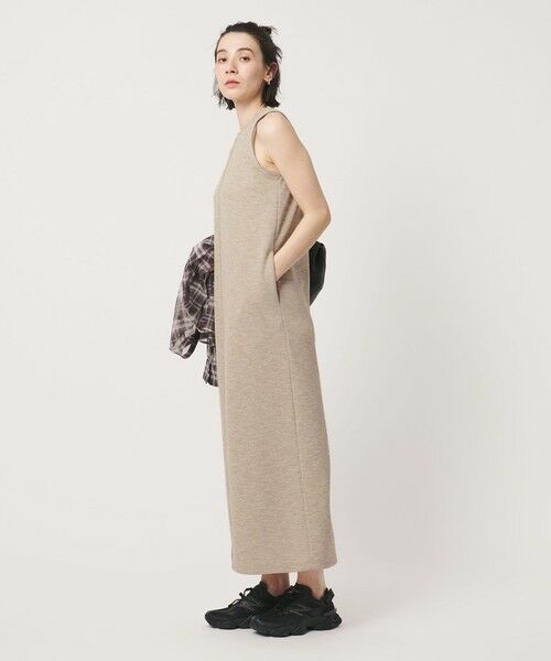 BEAUTY&YOUTH UNITED ARROWS / ビューティー&ユース ユナイテッドアローズ ロング・マキシ丈ワンピース | ポリエステル アメリカンスリーブ ワンピース | 詳細13