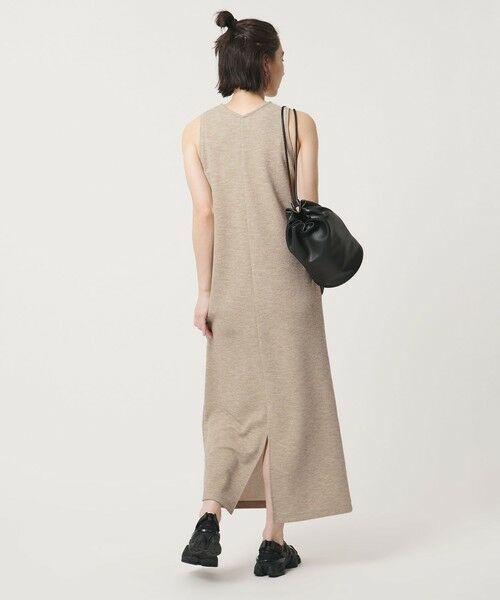 BEAUTY&YOUTH UNITED ARROWS / ビューティー&ユース ユナイテッドアローズ ロング・マキシ丈ワンピース | ポリエステル アメリカンスリーブ ワンピース | 詳細14