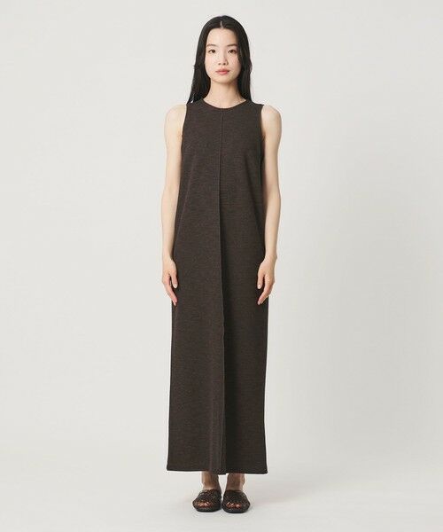 BEAUTY&YOUTH UNITED ARROWS / ビューティー&ユース ユナイテッドアローズ ロング・マキシ丈ワンピース | ポリエステル アメリカンスリーブ ワンピース | 詳細19
