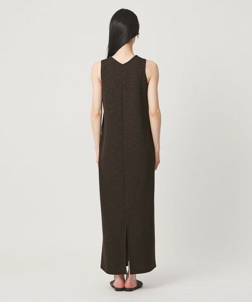 BEAUTY&YOUTH UNITED ARROWS / ビューティー&ユース ユナイテッドアローズ ロング・マキシ丈ワンピース | ポリエステル アメリカンスリーブ ワンピース | 詳細21
