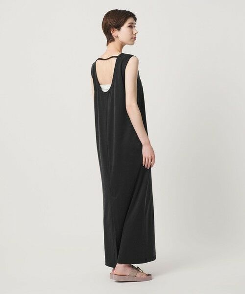 BEAUTY&YOUTH UNITED ARROWS / ビューティー&ユース ユナイテッドアローズ ロング・マキシ丈ワンピース | キュプラポリエステル バックオープンワンピース | 詳細3
