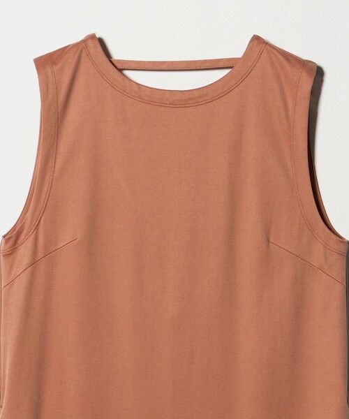 BEAUTY&YOUTH UNITED ARROWS / ビューティー&ユース ユナイテッドアローズ ロング・マキシ丈ワンピース | キュプラポリエステル バックオープンワンピース | 詳細3