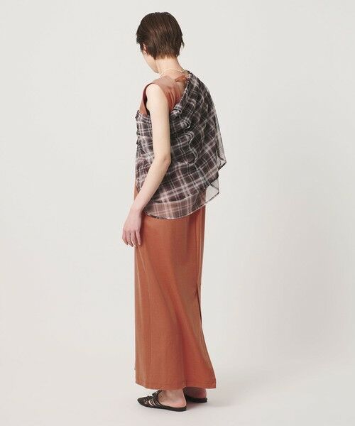 BEAUTY&YOUTH UNITED ARROWS / ビューティー&ユース ユナイテッドアローズ ロング・マキシ丈ワンピース | キュプラポリエステル バックオープンワンピース | 詳細8