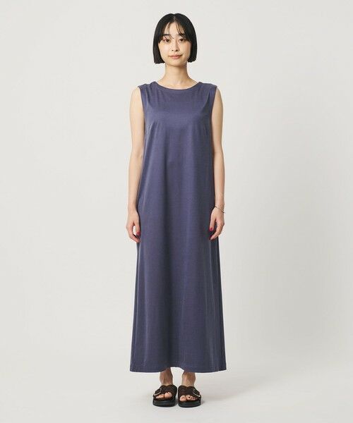 BEAUTY&YOUTH UNITED ARROWS / ビューティー&ユース ユナイテッドアローズ ロング・マキシ丈ワンピース | キュプラポリエステル バックオープンワンピース | 詳細16