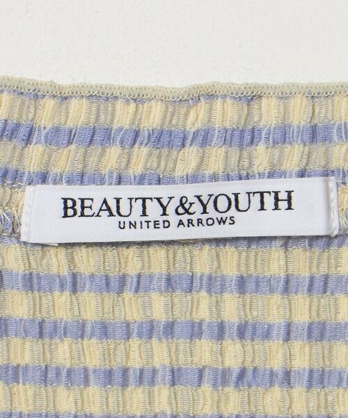 BEAUTY&YOUTH UNITED ARROWS / ビューティー&ユース ユナイテッドアローズ カーディガン・ボレロ | ソリッド＆チェック Vネック ショートスリーブ カーディガン | 詳細10