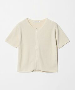BEAUTY&YOUTH UNITED ARROWS / ビューティー&ユース ユナイテッドアローズ カーディガン・ボレロ | コットン ジップ クルーネック カーディガン ウォッシャブル