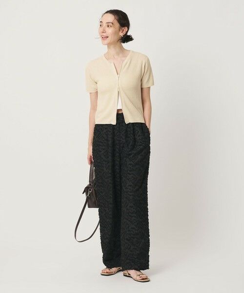 BEAUTY&YOUTH UNITED ARROWS / ビューティー&ユース ユナイテッドアローズ カーディガン・ボレロ | コットン ジップ クルーネック カーディガン ウォッシャブル | 詳細2