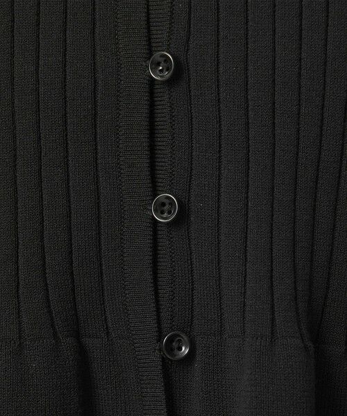 BEAUTY&YOUTH UNITED ARROWS / ビューティー&ユース ユナイテッドアローズ ニット・セーター | 【WEB限定 Wardrobe DAILY MINIMAL】ペプラム2WAY ノースリーブリブニット ウォッシャブル | 詳細4