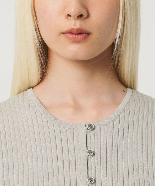 BEAUTY&YOUTH UNITED ARROWS / ビューティー&ユース ユナイテッドアローズ ニット・セーター | 【WEB限定 Wardrobe DAILY MINIMAL】ペプラム2WAY ノースリーブリブニット ウォッシャブル | 詳細16