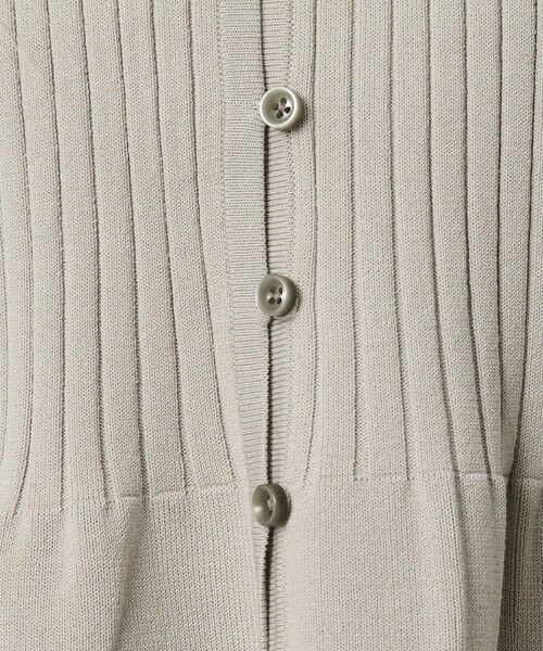 BEAUTY&YOUTH UNITED ARROWS / ビューティー&ユース ユナイテッドアローズ ニット・セーター | 【WEB限定 Wardrobe DAILY MINIMAL】ペプラム2WAY ノースリーブリブニット ウォッシャブル | 詳細19