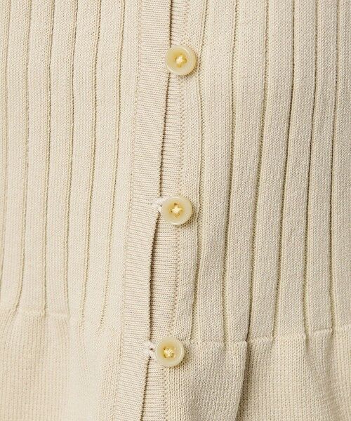 BEAUTY&YOUTH UNITED ARROWS / ビューティー&ユース ユナイテッドアローズ ニット・セーター | 【WEB限定 Wardrobe DAILY MINIMAL】ペプラム2WAY ノースリーブリブニット ウォッシャブル | 詳細21
