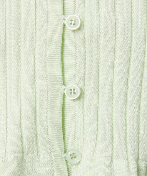 BEAUTY&YOUTH UNITED ARROWS / ビューティー&ユース ユナイテッドアローズ ニット・セーター | 【WEB限定 Wardrobe DAILY MINIMAL】ペプラム2WAY ノースリーブリブニット ウォッシャブル | 詳細25