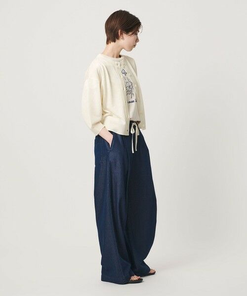 BEAUTY&YOUTH UNITED ARROWS / ビューティー&ユース ユナイテッドアローズ カーディガン・ボレロ | 【WEB限定 Wardrobe DAILY MINIMAL】ハーフスリーブ シアーカーディガン ウォッシャブル | 詳細3