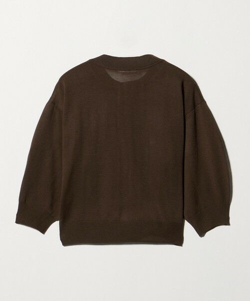 BEAUTY&YOUTH UNITED ARROWS / ビューティー&ユース ユナイテッドアローズ カーディガン・ボレロ | 【WEB限定 Wardrobe DAILY MINIMAL】ハーフスリーブ シアーカーディガン ウォッシャブル | 詳細3