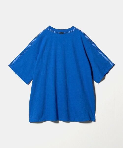 BEAUTY&YOUTH UNITED ARROWS / ビューティー&ユース ユナイテッドアローズ Tシャツ | 【別注】＜Americana＞プリント ビッグTシャツ/コバルト | 詳細1