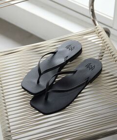 BEAUTY&YOUTH UNITED ARROWS / ビューティー&ユース ユナイテッドアローズ サンダル | ＜MALVADOS＞スクエアトゥ トング フラットサンダル