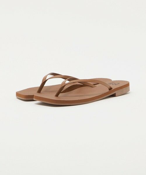 BEAUTY&YOUTH UNITED ARROWS / ビューティー&ユース ユナイテッドアローズ サンダル | <MALVADOS>スクエアトゥ トング フラットサンダル | 詳細8