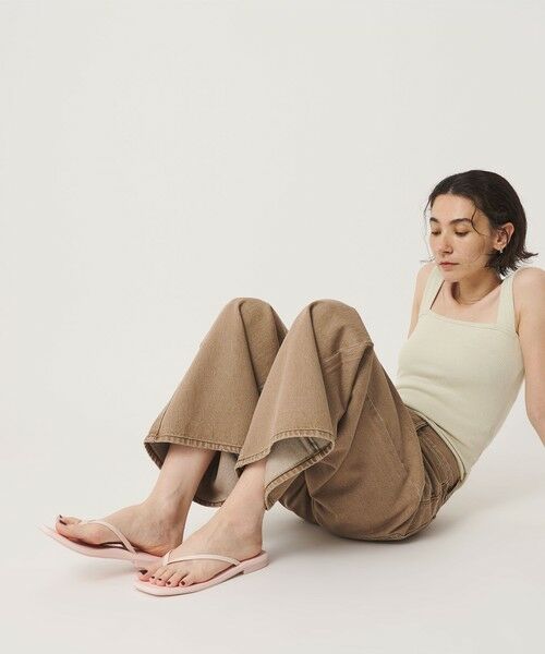 BEAUTY&YOUTH UNITED ARROWS / ビューティー&ユース ユナイテッドアローズ サンダル | ＜MALVADOS＞スクエアトゥ トング フラットサンダル | 詳細19