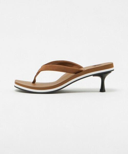 BEAUTY&YOUTH UNITED ARROWS / ビューティー&ユース ユナイテッドアローズ サンダル | ＜MALVADOS＞トング ヒールサンダル（MD.BROWN）
