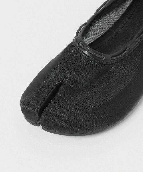 BEAUTY&YOUTH UNITED ARROWS / ビューティー&ユース ユナイテッドアローズ フラットシューズ | 【別注】＜PAES＞メッシュ ストリング フラットシューズ/ブラック | 詳細11