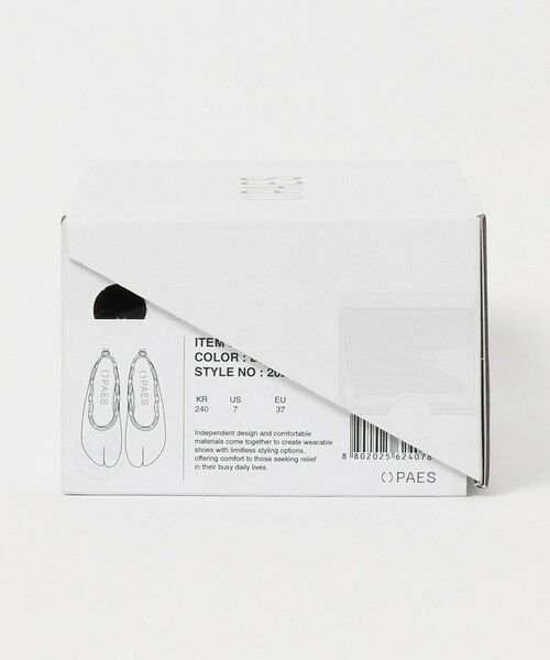 BEAUTY&YOUTH UNITED ARROWS / ビューティー&ユース ユナイテッドアローズ フラットシューズ | 【別注】＜PAES＞メッシュ ストリング フラットシューズ/ブラック | 詳細14