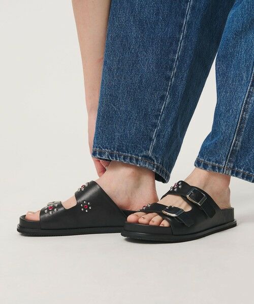 BEAUTY&YOUTH UNITED ARROWS / ビューティー&ユース ユナイテッドアローズ サンダル | 【別注】＜CAMINANDO＞スタッズ ベルト サンダル | 詳細1