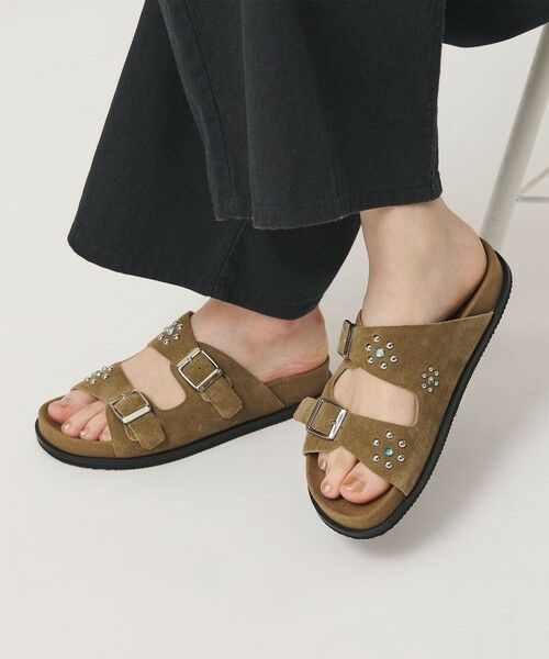 BEAUTY&YOUTH UNITED ARROWS / ビューティー&ユース ユナイテッドアローズ サンダル | 【別注】＜CAMINANDO＞スタッズ ベルト サンダル | 詳細8