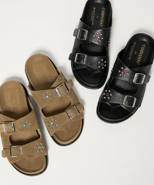 BEAUTY&YOUTH UNITED ARROWS / ビューティー&ユース ユナイテッドアローズ サンダル | 【別注】＜CAMINANDO＞スタッズ ベルト サンダル | 詳細21