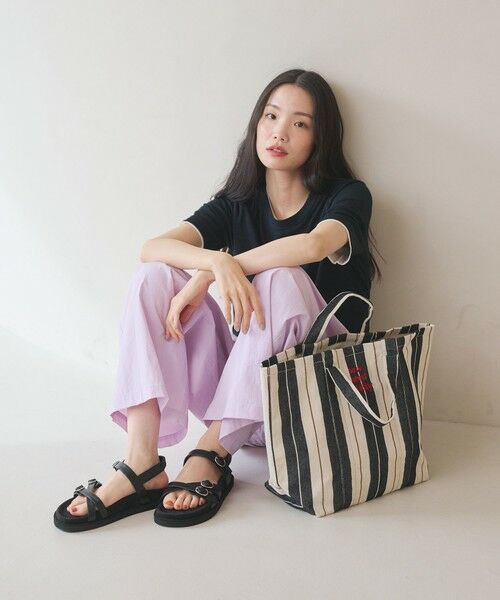 BEAUTY&YOUTH UNITED ARROWS / ビューティー&ユース ユナイテッドアローズ サンダル | ダブルクロス ベルト バックストラップ サンダル | 詳細2