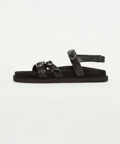 BEAUTY&YOUTH UNITED ARROWS / ビューティー&ユース ユナイテッドアローズ サンダル | ダブルクロス ベルト バックストラップ サンダル | 詳細7