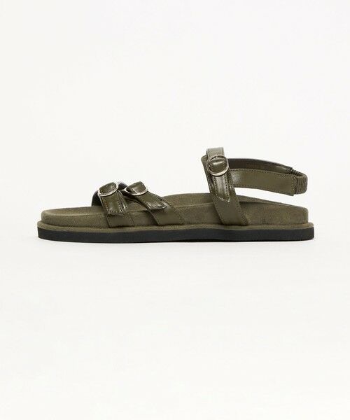 BEAUTY&YOUTH UNITED ARROWS / ビューティー&ユース ユナイテッドアローズ サンダル | ダブルクロス ベルト バックストラップ サンダル | 詳細15