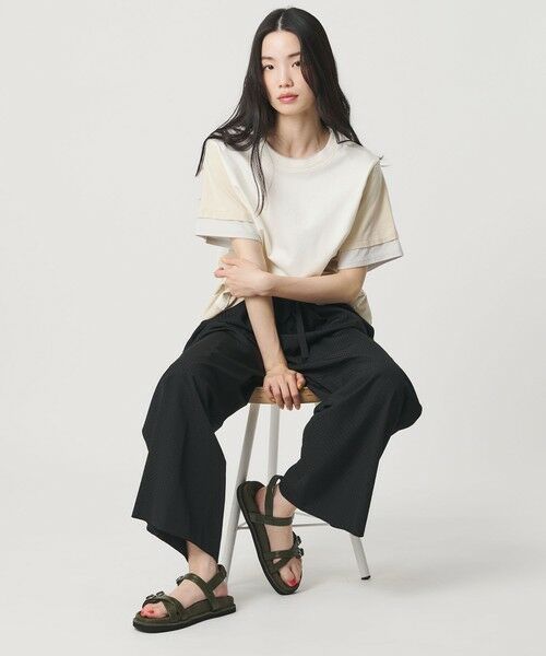 BEAUTY&YOUTH UNITED ARROWS / ビューティー&ユース ユナイテッドアローズ サンダル | ダブルクロス ベルト バックストラップ サンダル | 詳細13