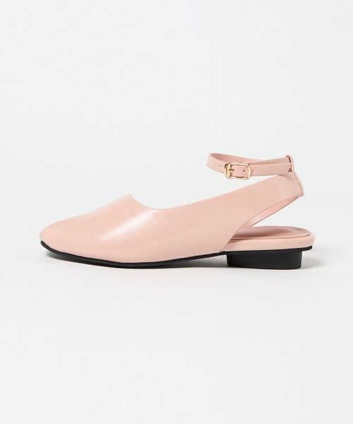 BEAUTY&YOUTH UNITED ARROWS / ビューティー&ユース ユナイテッドアローズ サンダル | サムフリー アンクルストラップ サンダル（LT.PINK）
