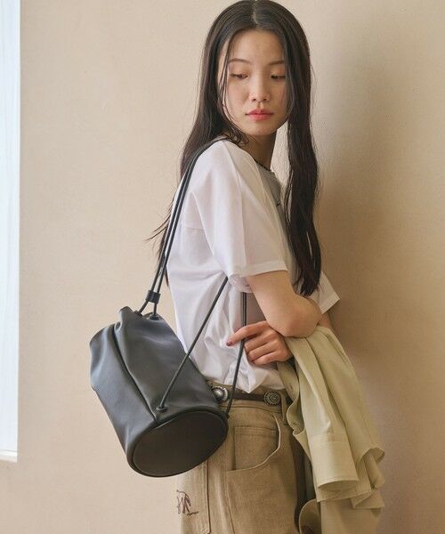BEAUTY&YOUTH UNITED ARROWS / ビューティー&ユース ユナイテッドアローズ リュック・バックパック | レザー ナップサック | 詳細1