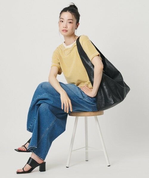 BEAUTY&YOUTH UNITED ARROWS / ビューティー&ユース ユナイテッドアローズ ショルダーバッグ | レザーライク ビッグ ワンショルダーバッグ | 詳細3