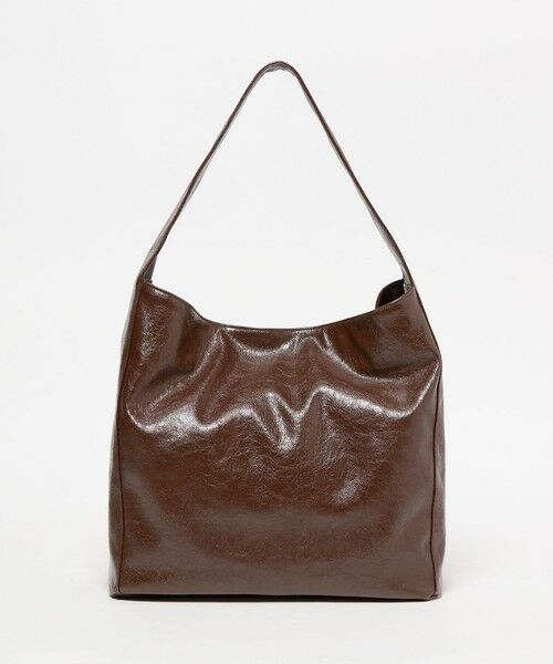 BEAUTY&YOUTH UNITED ARROWS / ビューティー&ユース ユナイテッドアローズ ショルダーバッグ | レザーライク ビッグ ワンショルダーバッグ | 詳細15