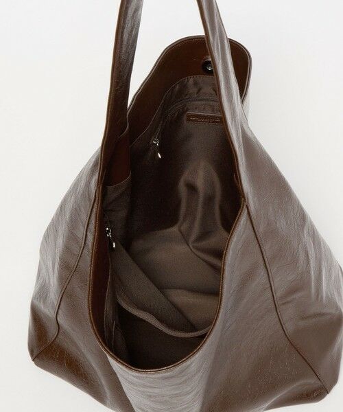 BEAUTY&YOUTH UNITED ARROWS / ビューティー&ユース ユナイテッドアローズ ショルダーバッグ | レザーライク ビッグ ワンショルダーバッグ | 詳細19